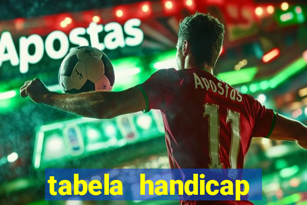 tabela handicap asiatico escanteios